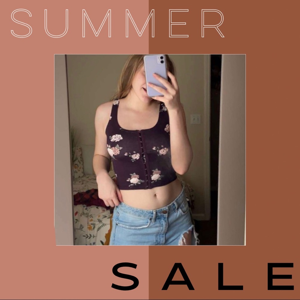 Garage crop top